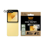 PanzerGlass Samsung Galaxy Z Flip7 FE PicturePerfect Kameralinsebeskytter - Gjennomsiktig / Svart