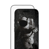 PanzerGlass iPhone 17 / 16 Pro Ceramic Skjermbeskyttelse med EasyAligner - Ultra Wide Fit - Gjennomsiktig