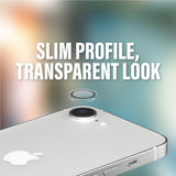 iPhone 17e / 16e PanzerGlass Hoops - Kamerabeskyttelse - Gjennomsiktig
