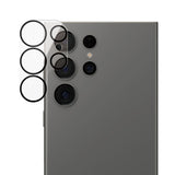 Samsung Galaxy S25 Ultra PanzerGlass PicturePerfect - Kamerabeskyttelse - Platinum Strength - Gjennomsiktig / Svart