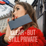 PanzerGlass Samsung Galaxy S25+ (Plus) - Ultra-Wide Fit Skjermbeskyttelsesglass - Privacy Funksjon - Gjennomsiktig