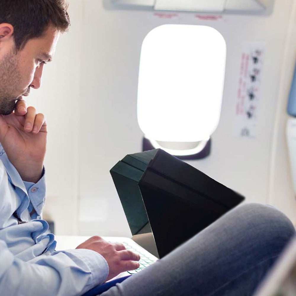 Universal Philbert Laptop Deksel til Bærbar med Beskyttelse mot Solen & Integreret Privacy 15-16" - Svart