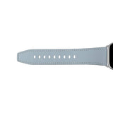 Apple Watch (38/40/SE/41/42mm) Puro E-CLASSIC Kunstskinn Klokkerem - Lyseblå