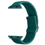 Apple Watch (42/44/SE/45/46/49mm) Puro LOOP Klokkerem - Mørk Grønn