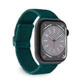 Apple Watch (42/44/SE/45/46/49mm) Puro LOOP Klokkerem - Mørk Grønn