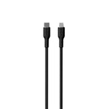 PURO Soft USB-C til Lightning Kabel 1.5m - Svart