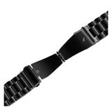 Samsung Galaxy Watch (4/4 Classic/5/5 Pro/6/6 Classic/7) PURO Rustfritt Stål Rem - Svart