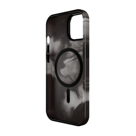 iPhone 15 Puro AQUA Fleksibelt Plast Deksel - MagSafe Kompatibel - Svart