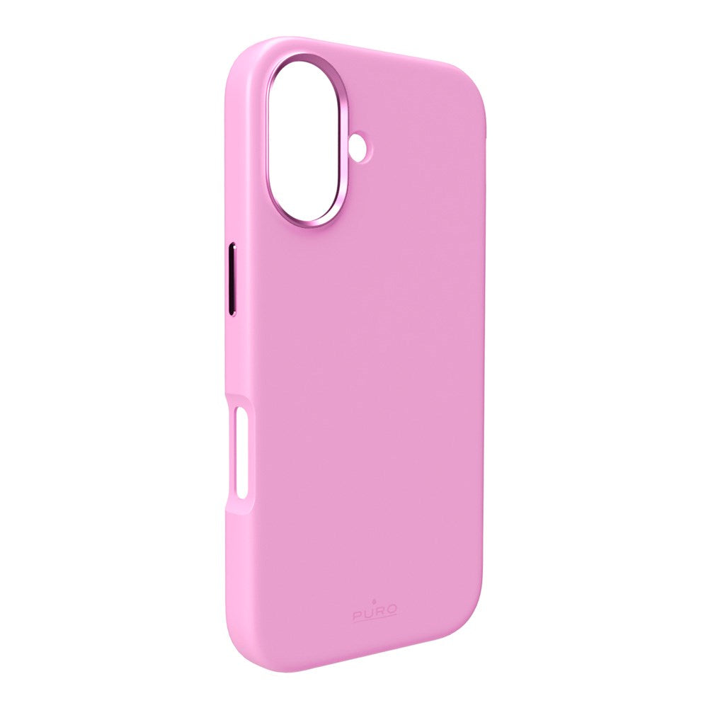 PURO ICON MAG PRO Silikon Deksel - MagSafe Kompatibel - iPhone 16 - Rosa