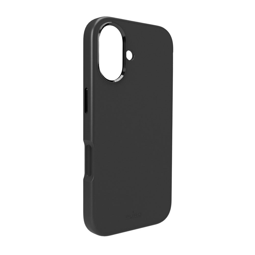 iPhone 17 PURO ICON MAG PRO Silikon Deksel – MagSafe Kompatibelt – Svart