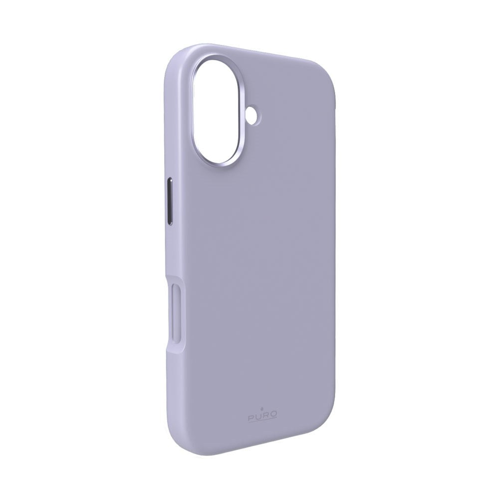 iPhone 17 PURO ICON MAG PRO Silikon Deksel – MagSafe Kompatibelt – Lilla