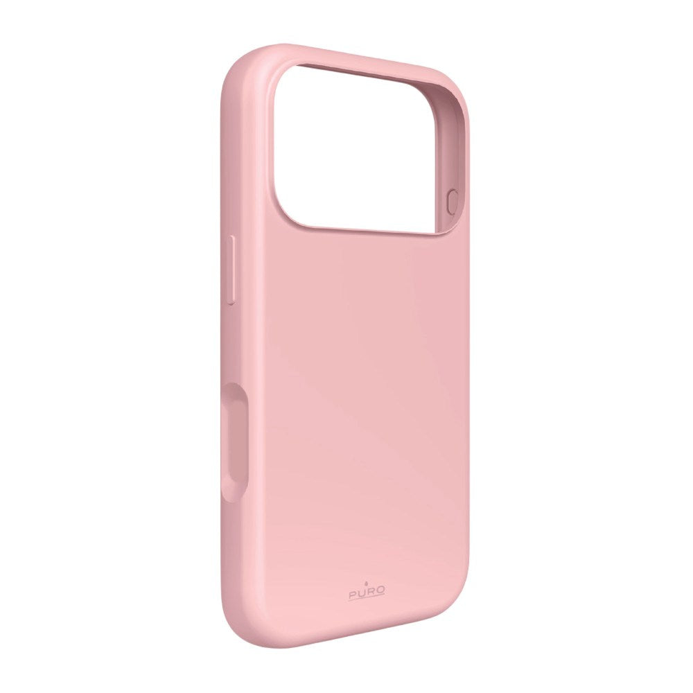 iPhone 18 Pro PURO ICON MAG Silikon Deksel - MagSafe Kompatibel - Rosa