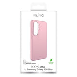 Samsung Galaxy S26 Ultra PURO ICON MAG Silikon Deksel - MagSafe Kompatibel - Rosa