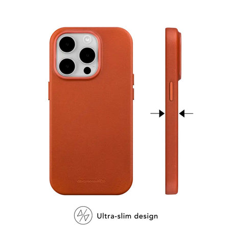 dbramante1928 iPhone 17e / 16e / 15 / 14 / 13 Roskilde Deksel - 100 % Ekte Skinn - MagSafe-Kompatibel - Tan