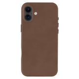 Dbramante1928 iPhone 16 Plus Roskilde Deksel - 100 % Ekte Skinn - MagSafe-Kompatibel - Dark Tan