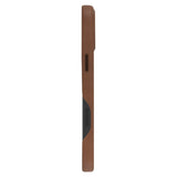 Dbramante1928 iPhone 16 Plus Roskilde Deksel - 100 % Ekte Skinn - MagSafe-Kompatibel - Dark Tan