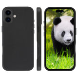 Dbramante1928 iPhone 16 Plus Roskilde Deksel - 100 % Ekte Skinn - MagSafe-Kompatibel - Svart