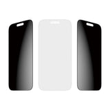 SAFE by PanzerGlass iPhone 17 Pro Ultra-Wide Fit Skjermbeskyttelsesglass - Privacy Funksjon - Gjennomsiktig