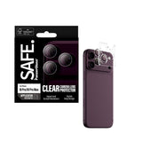 iPhone 18 Pro / Pro Max Safe By PanzerGlass Kamerabeskyttelse - Resirkulert glass - Gjennomsiktig