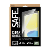 SAFE by PanzerGlass iPad 11" (2025) / 10.9" (2024 / 2022) Ultra-Wide Fit Skjermbeskyttelsesglass m. Installasjonsramme - Gjennomsiktig