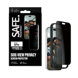 iPhone 18 Pro / 17 Pro SAFE by PanzerGlass Ultra-Wide Fit Skjermbeskyttelsesglass med EasyAligner - Privacy - Gjennomsiktig