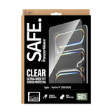 iPad Pro 11" (2025 / 2024) SAFE by PanzerGlass Ultra-Wide Fit Skjermbeskyttelsesglass med Installasjonsramme - Gjennomsiktig