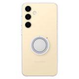 Original Samsung Galaxy S24+ (Plus) Clear Gadget Deksel m. Stativ og stropp (EF-XS926CTEGWW) - Gjennomsiktig