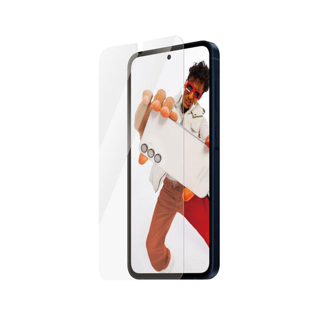 SAFE by PanzerGlass Samsung Galaxy A56 (5G) Ultra-Wide Fit Skjermbeskyttelsesglass med EasyAligner - Gjennomsiktig