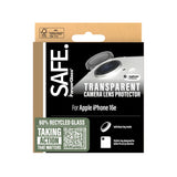 iPhone 17e / 16e Safe By PanzerGlass Kamerabeskyttelse - Resirkulert glass - Gjennomsiktig
