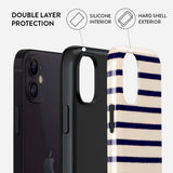 iPhone 12 / 12 Pro Burga Tough Fashion Deksel - MagSafe Kompatibel - Old Money