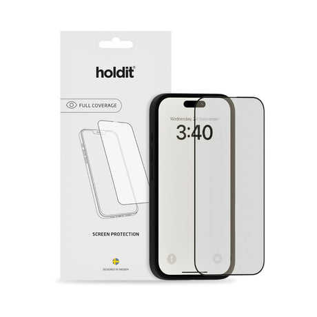 Samsung Galaxy A35 (5G) / A55 (5G) Holdit Skjermbeskytter i Herdet Glass 9H - Black Edge