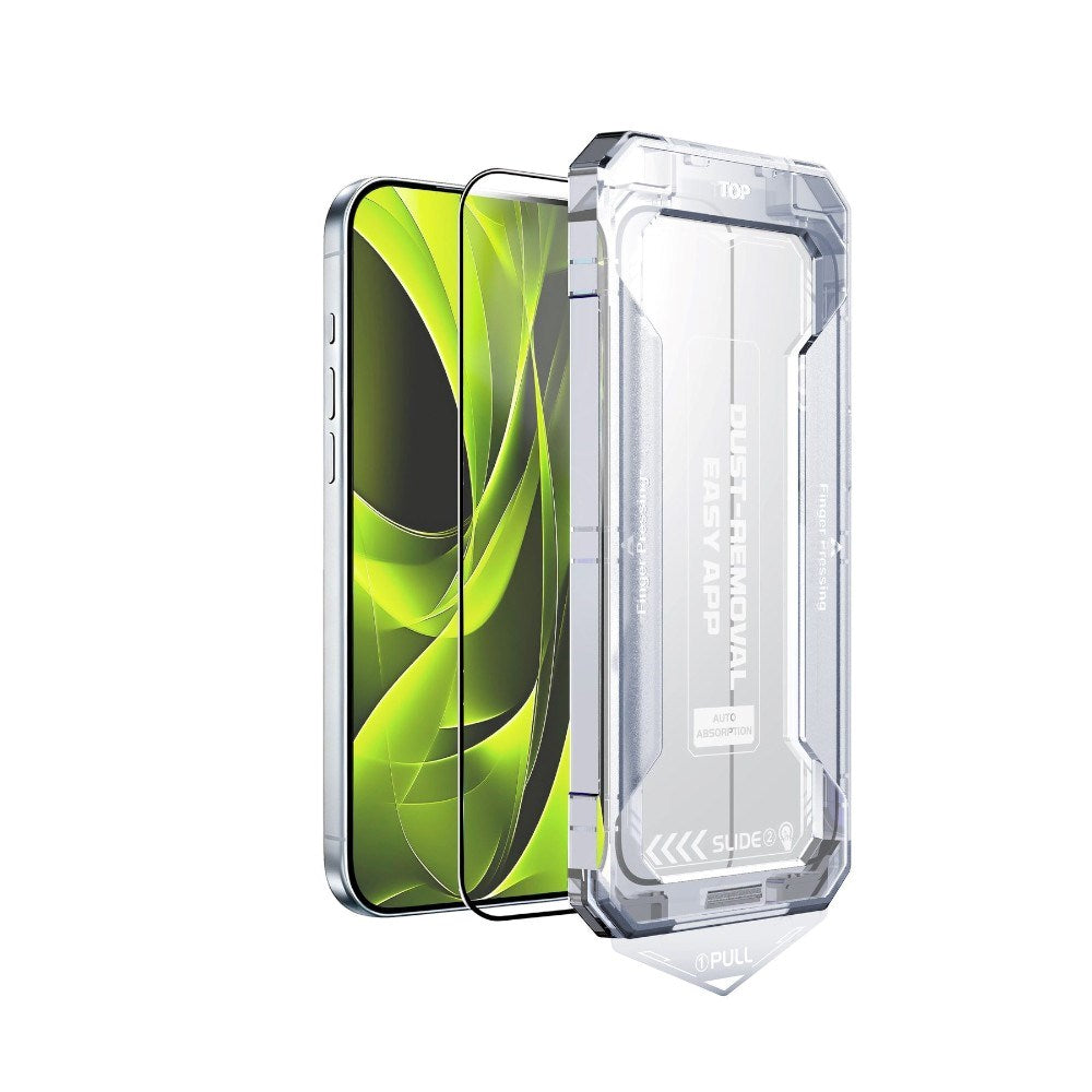 iPhone 18 Pro Max Mobile Origin Screen Guard Skjermbeskyttelsesglass med Easy Applicator - Gjennomsiktig