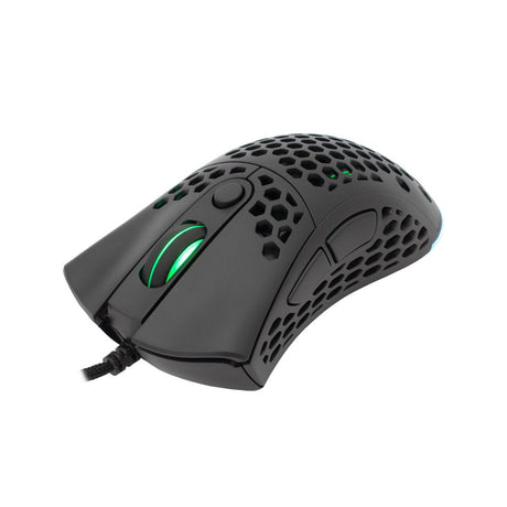 White Shark SHURIKEN Gaming Mus - 6D / 19000 DPI - Svart