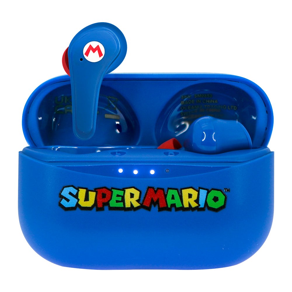 Super Mario OTL In-Ear True Wireless Hodetelefoner - Blå