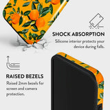 Burga iPhone 14 Tough Fashion Deksel - Orange Lemonade