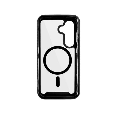 Samsung Galaxy S26 Spello Mag+ Rugged Deksel - MagSafe Kompatibel - Gjennomsiktig / Svart