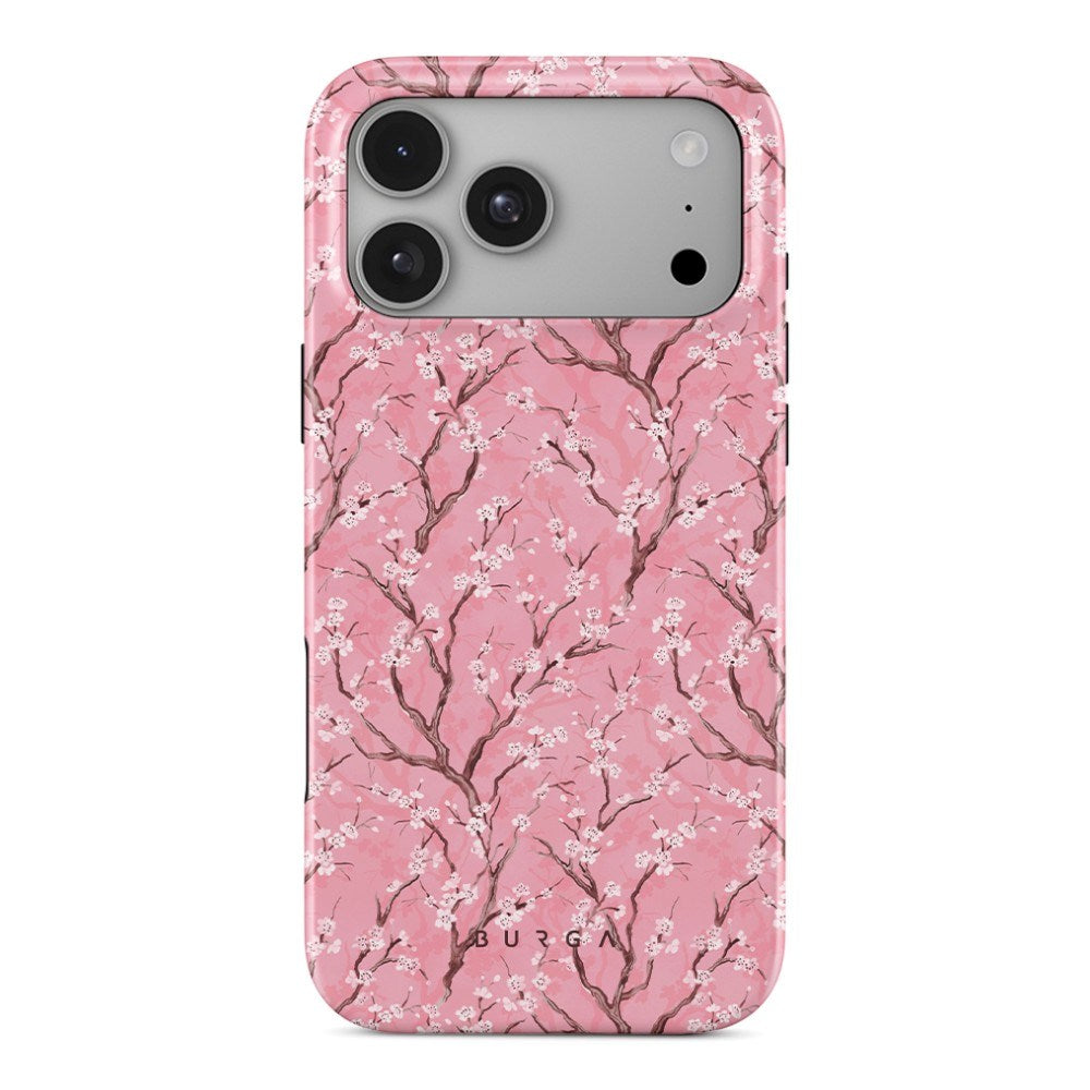 iPhone 18 Pro Max Burga Tough Fashion Deksel - MagSafe Kompatibel - Sakura
