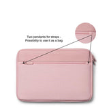 Philbert MacBook 15-16" Veske med Innebygd Sol / Privacy Beskyttelse – Rosa
