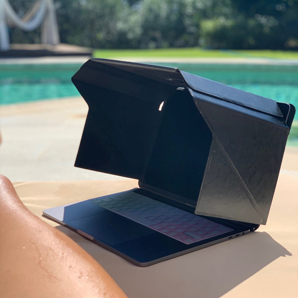 Universal Philbert Laptop Deksel til Bærbar med Beskyttelse mot Solen & Integreret Privacy 15-16" - Svart