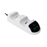 White Shark TAKEDOWN Ladestasjon for PS5 Controller – Hvit