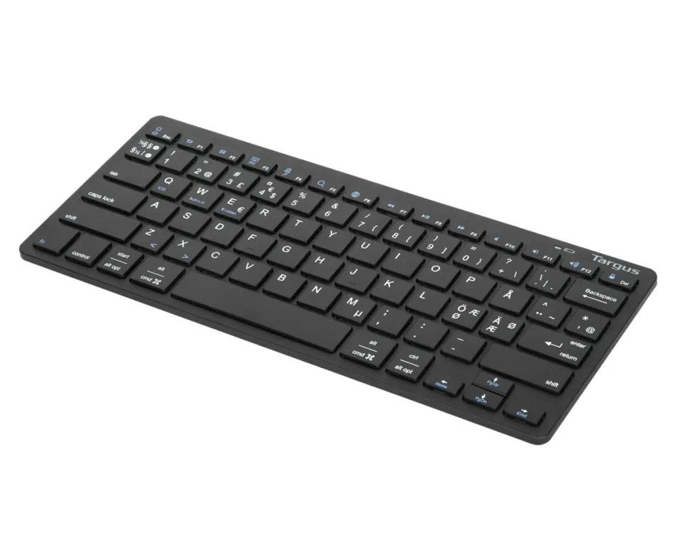 Targus KB55 Multi-Platform Bluetooth Keyboard - Nordic Layout - Svart