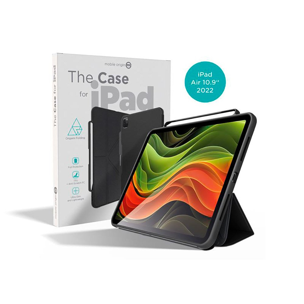 Mobile Origin The Case - iPad Air 2022 5. gen - Svart