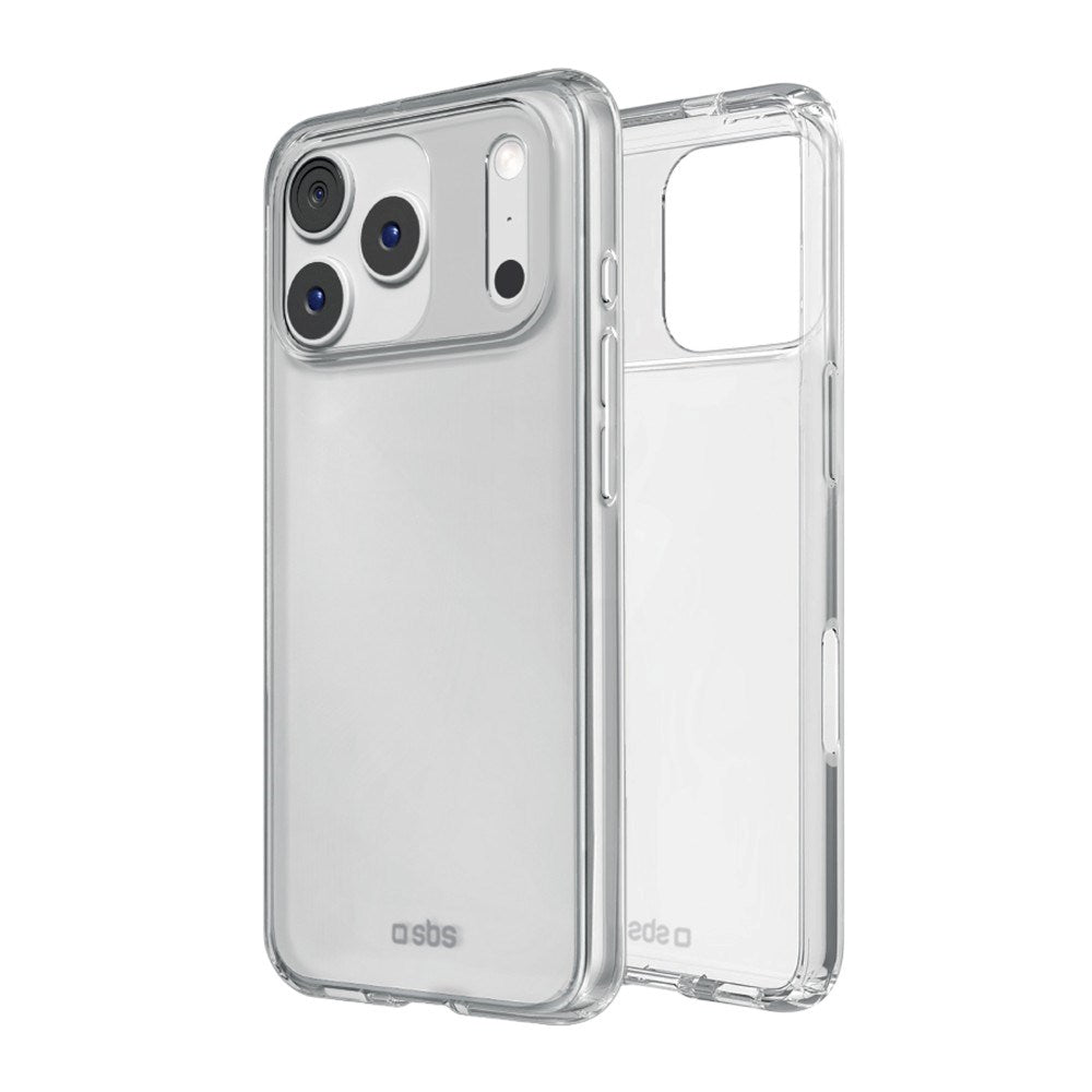 iPhone 18 Pro Max SBS Skinny Plast Deksel - Gjennomsiktig