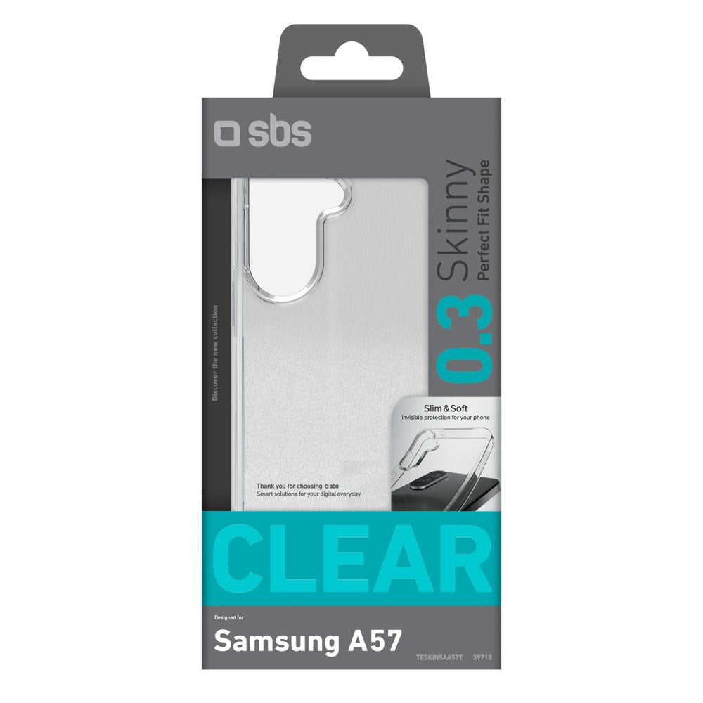Samsung Galaxy A57 SBS Skinny Plast Deksel - Gjennomsiktig