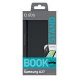 Samsung Galaxy A27 SBS Wallet Smooth Flip Deksel - Svart
