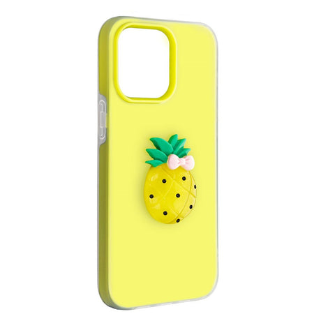 iPhone 17 TFO 3D Frukt Deksel – Ananas