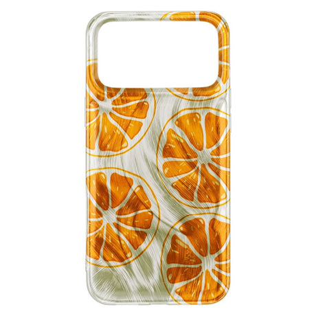 iPhone 15 Pro TFO Ultra Trendy Sommer Deksel - Orange