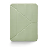 Trunk iPad Pro 11" (2025 / 2024) Origami Flip Deksel - Lime Swirl