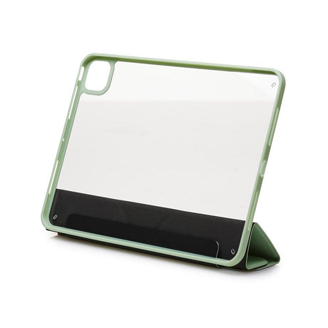 Trunk iPad Pro 11" (2025 / 2024) Origami Flip Deksel - Lime Swirl