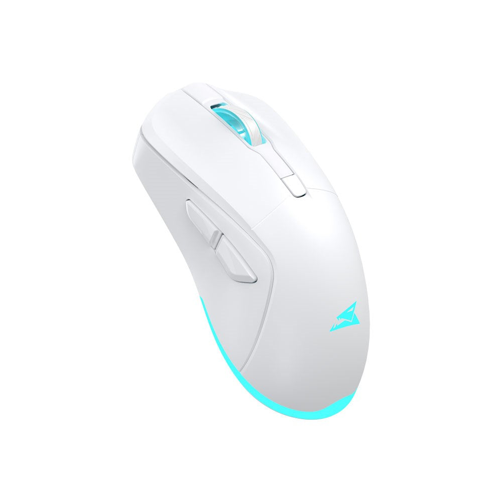 Baracuda TURTLE Trådløs Gaming Mus - 6D / 3200 DPI - Hvit